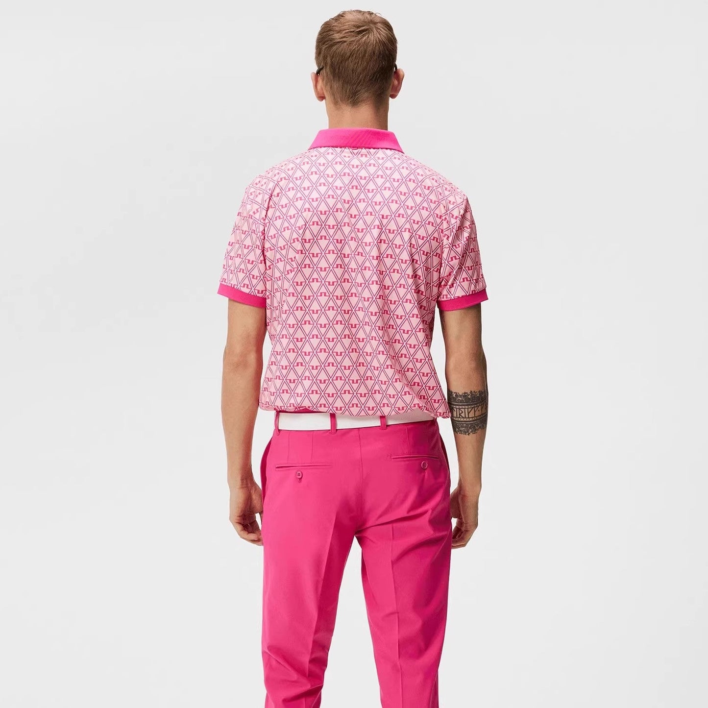 Golf clothing men's summer outdoor sports casual short-sleeved lapel T-shirt breathable quick-drying polo shirt top