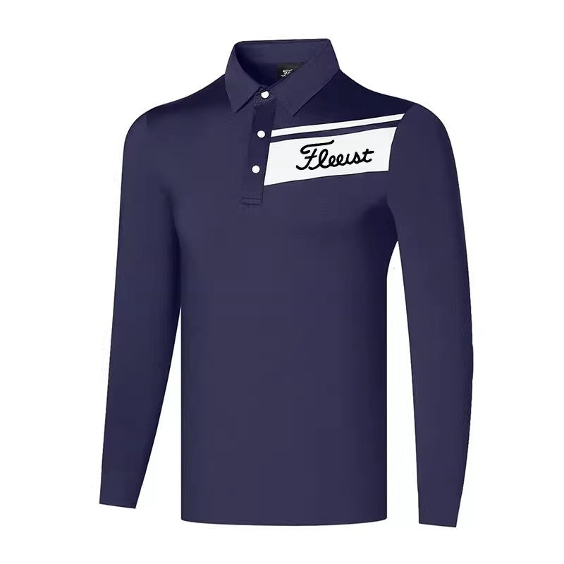 Aero-Dry Golf Polo - Men's Long Sleeve Performance Shirt