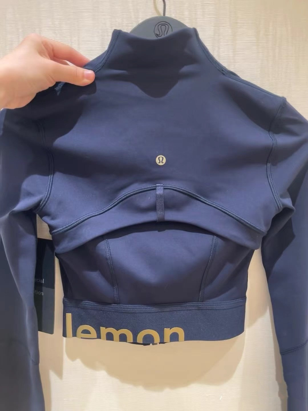 Cropped Yoga Jacket - Double-Sided Sports Outerwear