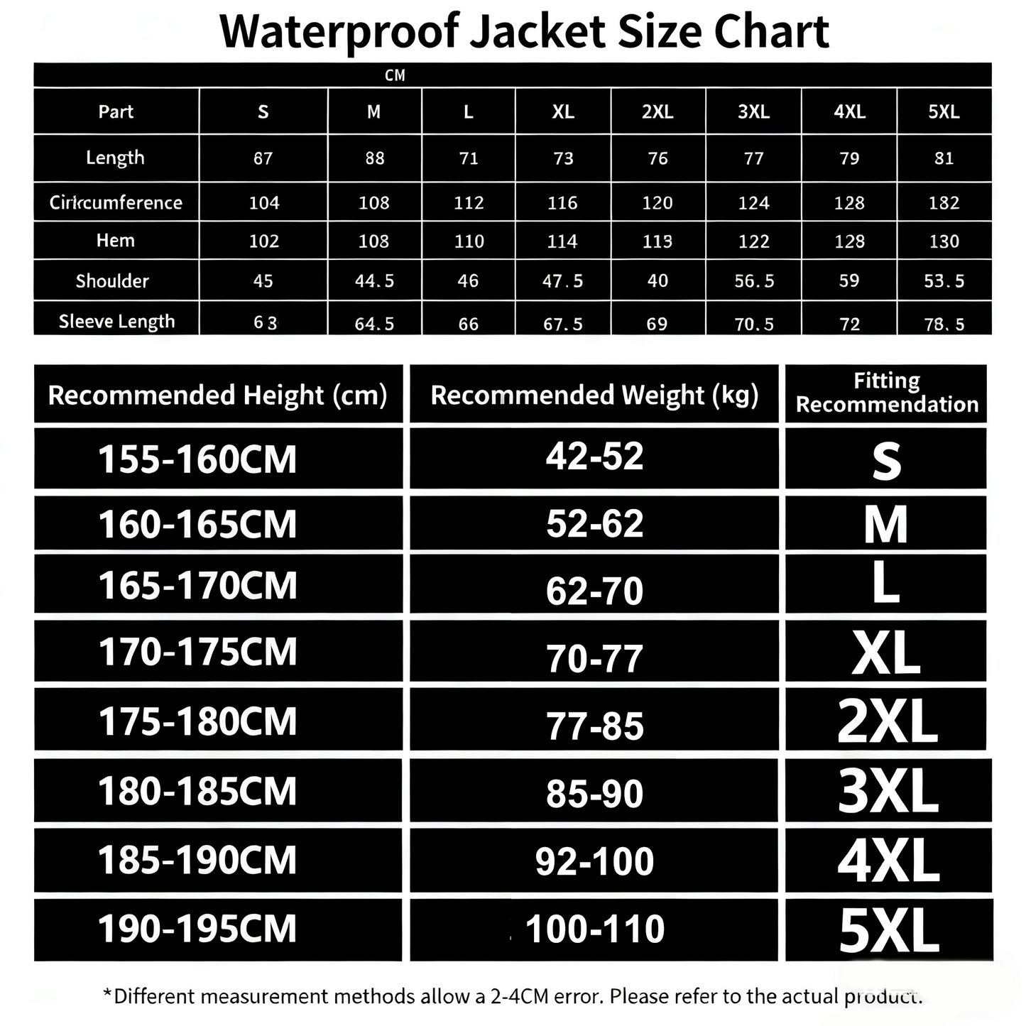 Golf Hooded Trench Coat - waterproof Jacket for Spring & Autumn Fashion