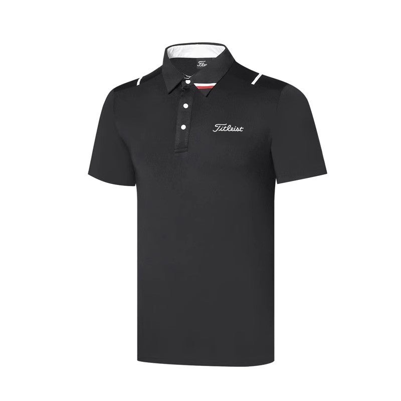 Men's Golf Polo - Short Sleeve Quick-Dry Breathable Top