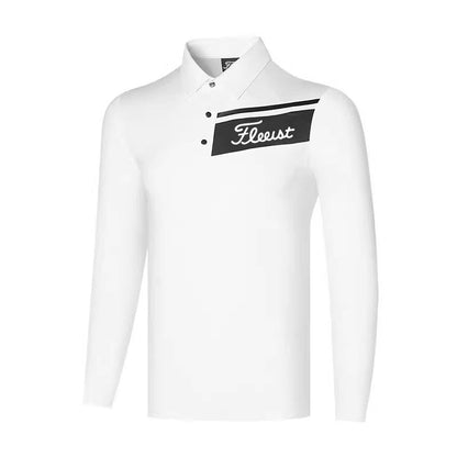 Aero-Dry Golf Polo - Men's Long Sleeve Performance Shirt