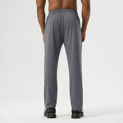 Nylon Training Pants - Men's High-Elastic Fitness Trousers