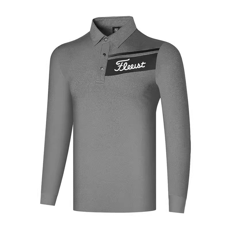 Aero-Dry Golf Polo - Men's Long Sleeve Performance Shirt