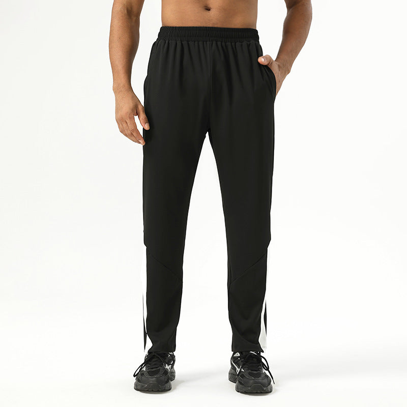 Nylon Training Pants - Men's High-Elastic Fitness Trousers