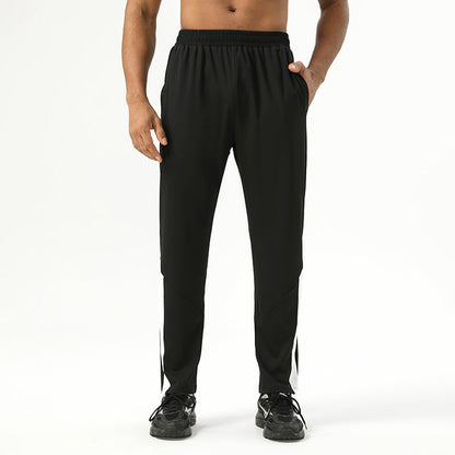 Nylon Training Pants - Men's High-Elastic Fitness Trousers
