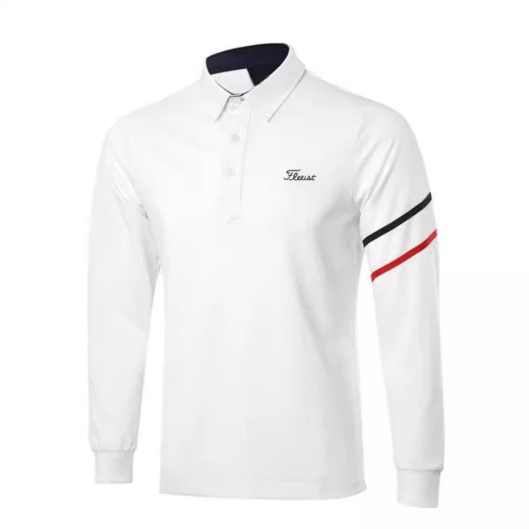 Men's Long Sleeve Golf Polo | Spring/Autumn Performance Top
