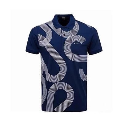 Summer golf jersey men's camouflage short-sleeved POLO shirt golf sports quick-drying perspiration breathable short-sleeved t