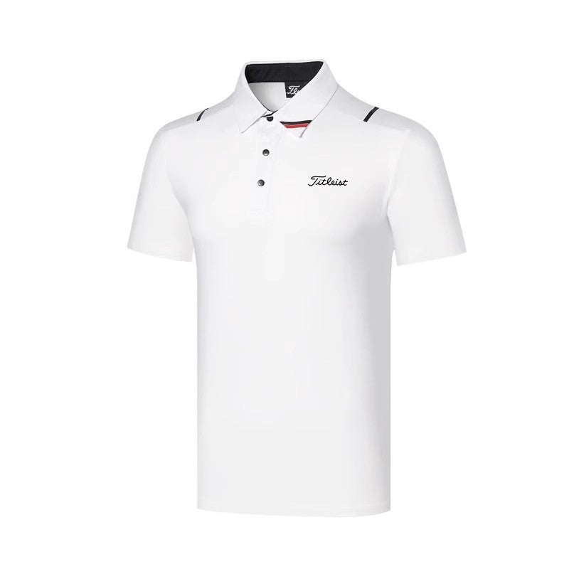 Men's Golf Polo - Short Sleeve Quick-Dry Breathable Top