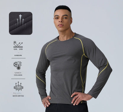Sorona Sport Long Sleeve - Men's Breathable Quick-Dry Crew Neck Shirt