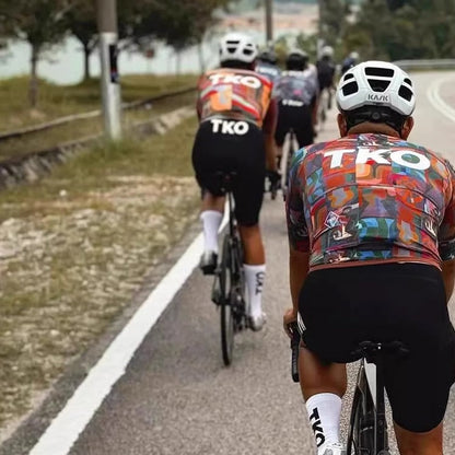 PNS TKO Cycling Jersey - Aero-Painted Unisex Road Bike Top