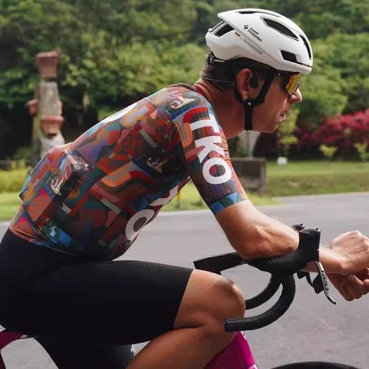 PNS TKO Cycling Jersey - Aero-Painted Unisex Road Bike Top