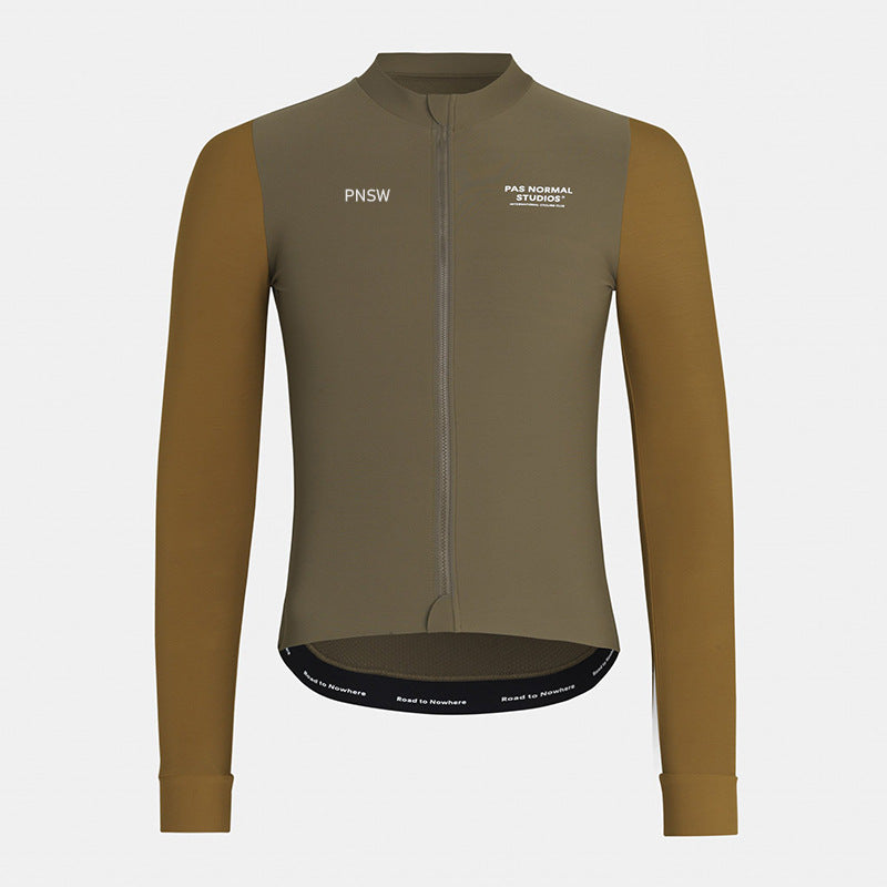 PNS Long Sleeve Cycling Jersey - Spliced Design Summer Breathable Top