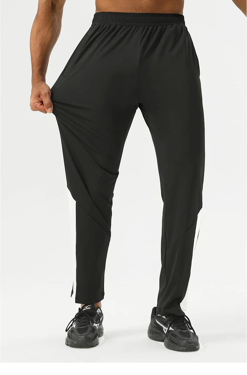 Tie-Up Sweatpants - Men's Quick-Dry 4-Season Training Pants