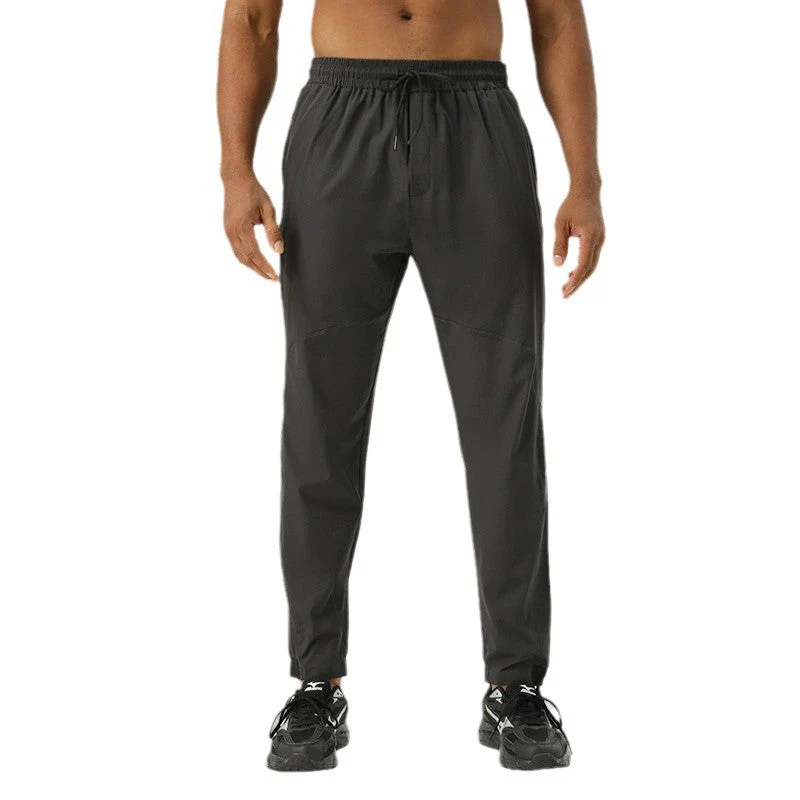 Tie-Up Sweatpants - Men's Quick-Dry 4-Season Training Pants